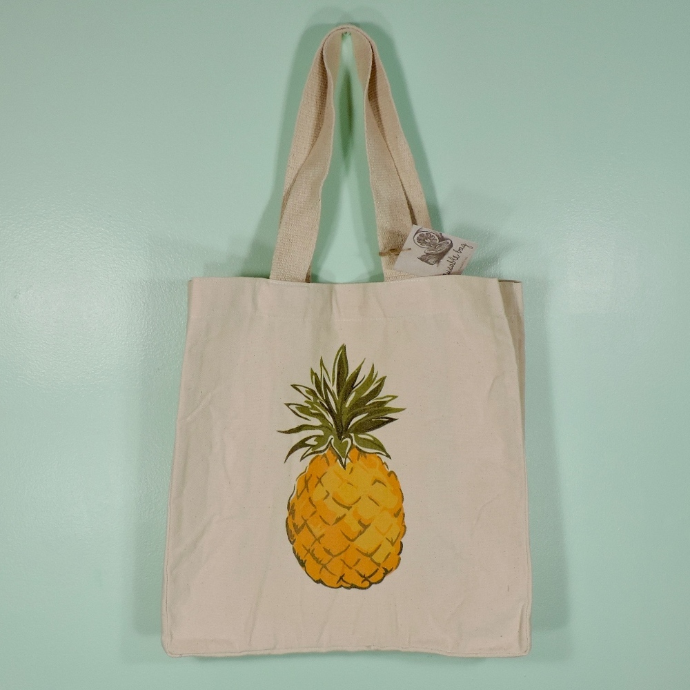 Pineapple Reuseable shopping tote